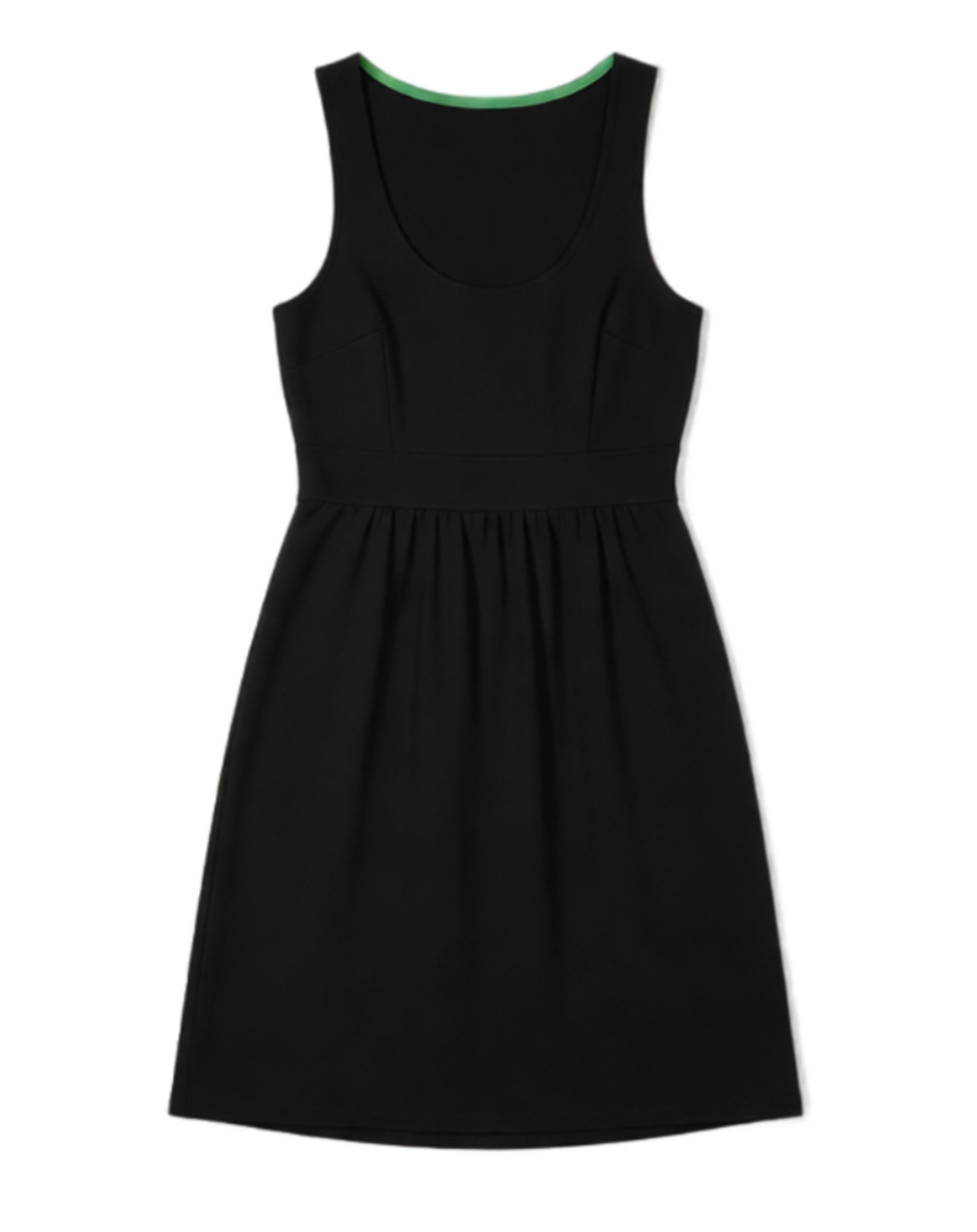 Boden Black Sleeveless Empire Waist Dress Sz US 8L